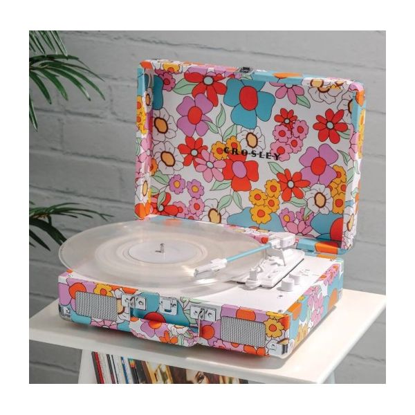 Crosley Cruiser Plus Portable Turntable Groovy Floral
