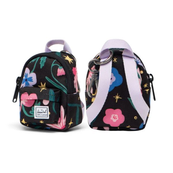 Herschel Classic Backpack Bag Charm Enchanted Garden