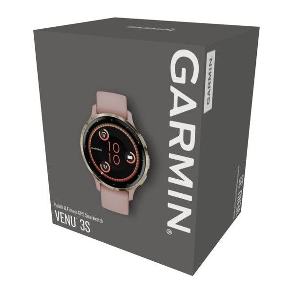 Garmin Venu 3S - Soft Gold & Dust Rose