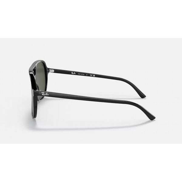 Rayban Bill Black Frame with G-15 Green Lens
