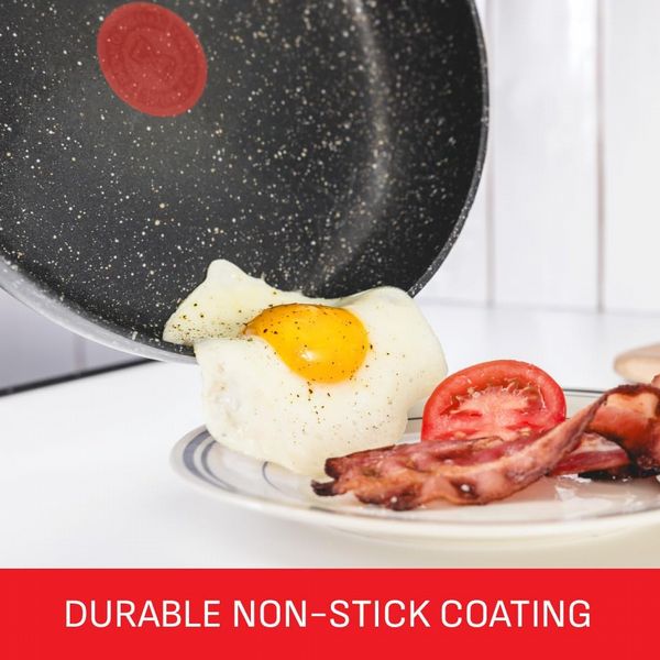 Tefal Origins Stone 5 Piece Non-Stick Pots & Pan Set (16/18)
