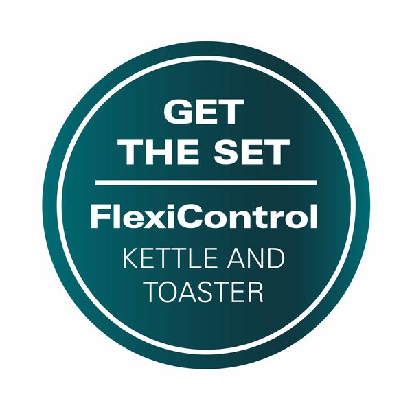 Hamilton Beach Kettle And Toaster Set Flexi Control Collection Black