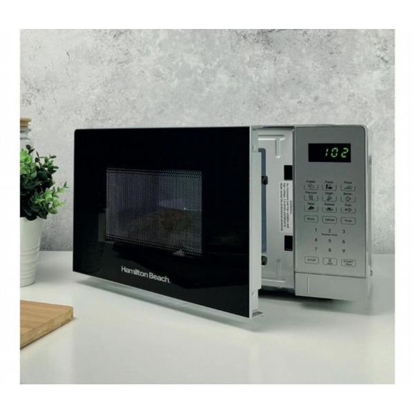 Hamilton Beach Essential Digital Microwave 20L Silver Open Box