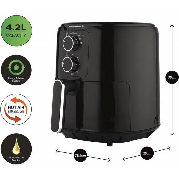 Hamilton Beach Simplifry Air Fryer Open Box