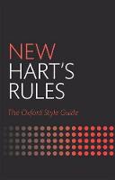 New Hart's Rules (ePub eBook)