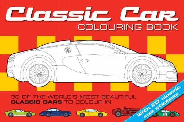 Classic Car Colouring Book