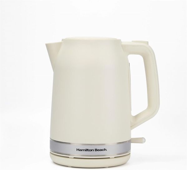Hamilton Beach Ella Kettle Matte Cream Open Box