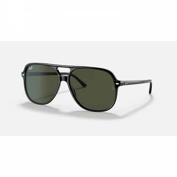 Rayban Bill Black Frame with G-15 Green Lens