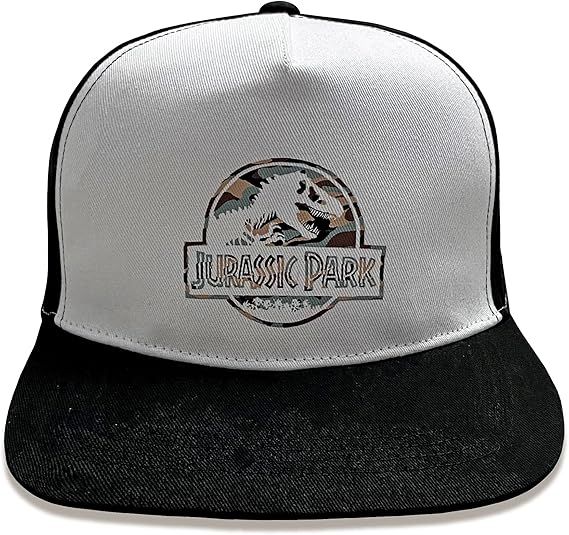 Official Jurassic Park Camo Logo Cap